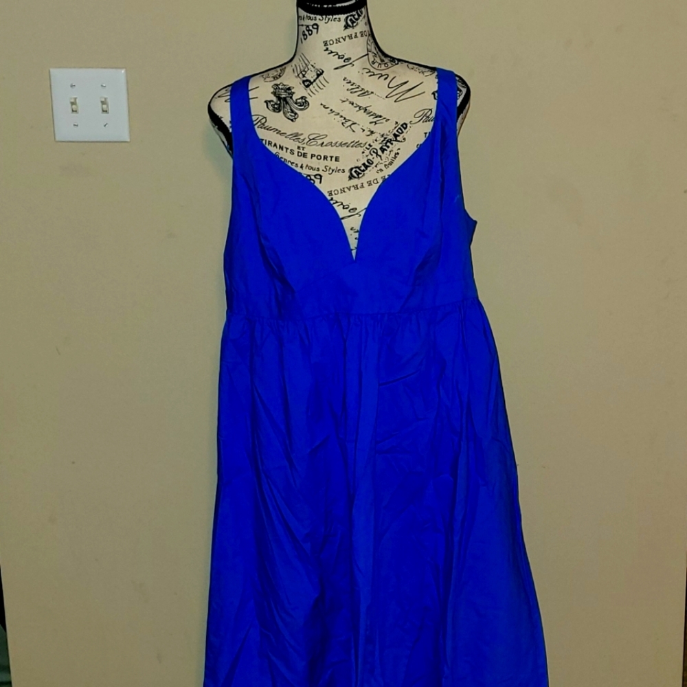 Banana Republic Blue sleeveless dress size 16